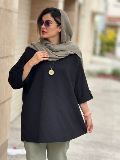 شومیز مانتویی آیوا