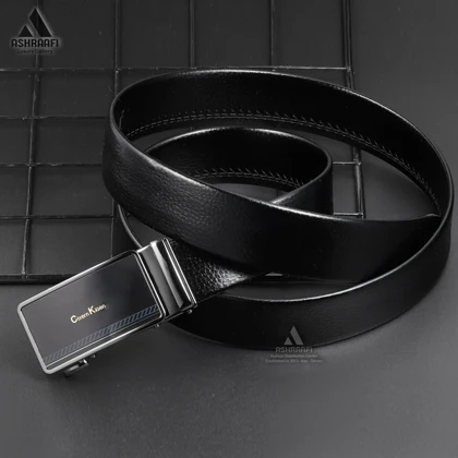 کمربند چرمی مردانه Leather Ratchet Belt BL183