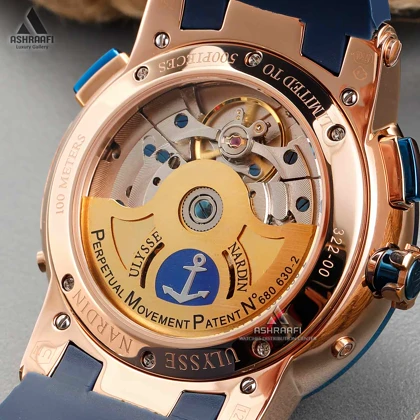 ساعت مچی اولیس ناردین سورمه‌ای Ulysse Nardin-20