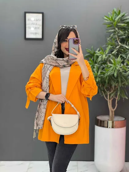 مانتو لینن پشت ژیله