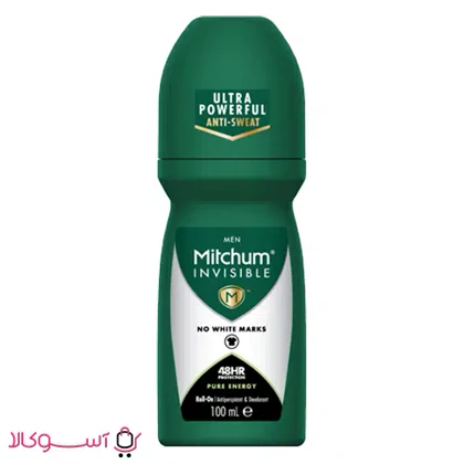مام رول ضد تعریق مردانه میچام مدل pure energy حجم 100 میل