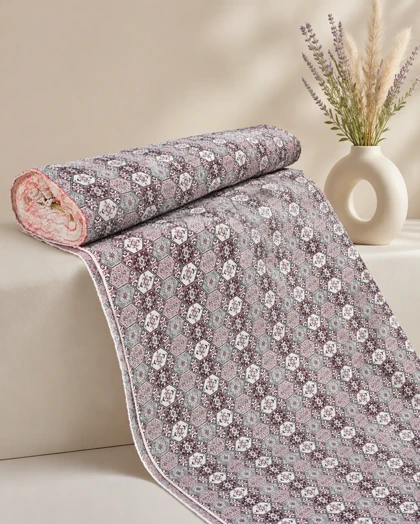 پارچه زیر سفره‌ای ژاکارد عرض 2 متر - فروش متری کد d-239