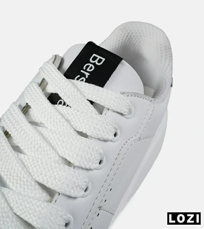 کفش کتانی مردانه سفید BERSHKA مدل 7601
