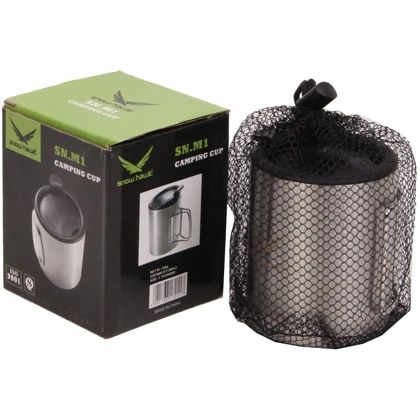 لیوان کمپینگ اسنوهاک Snow Hawk مدل SN-M1 استیل دو جداره