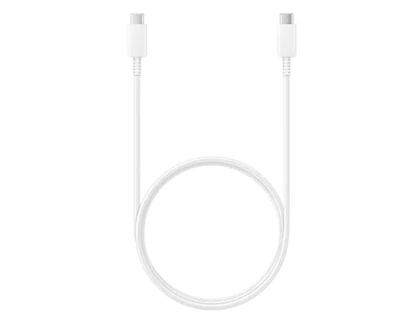 کابل سوپر فست شارژ دو سر تایپ سی اصلی یک متری سامسونگ Samsung 5A USB-C to USB-C Cable EP-DN975BBEGWW