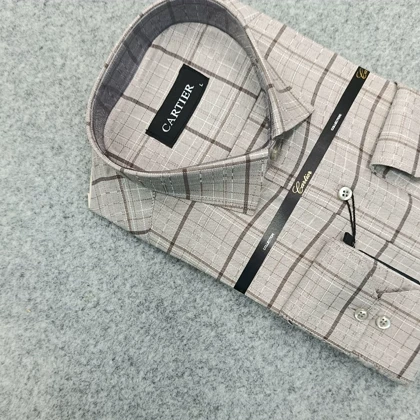 پیراهن استین بلند مردانه _ طرحدار و مجلسی قواره کلاسیک