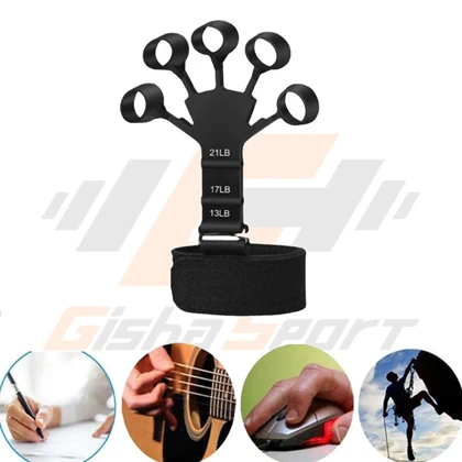 کش تقویت انگشت و ساعد سه کاره گریپستر مدل Gripster-03530