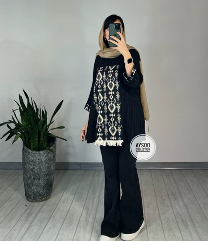 تونیک مانتویی باتیک