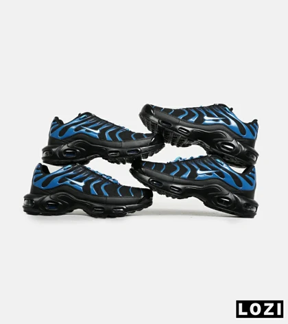 کفش کتانی مردانه و زنانه مشکی آبی NIKE AirMax Plus TN Ultra