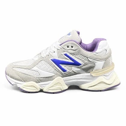 کفش کتانی زنانه مدل نیوبالانس 9060 کرم وبنفش New Balance 9060