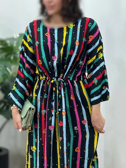 پیراهن بلند نخی آفتاب 1