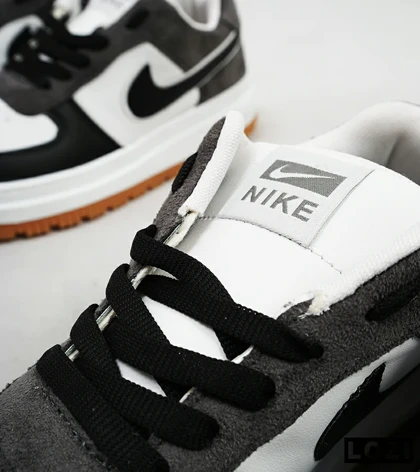کفش کتانی بزرگ پا مشکی طوسی نایک NIKE AIR FORCE مدل 4775