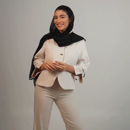 کت کراپ دو دکمه کارتیر