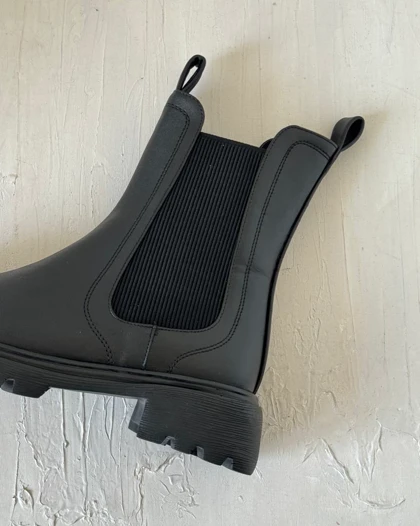 نیم بوت چلسی – مشکی  کد 1200141