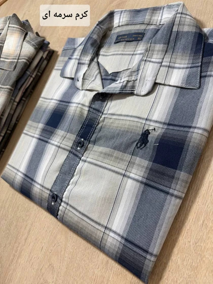 پیراهن استین بلند کشپنبه 2618