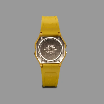 ساعت کاسیو یونیسکس زرد Casio F91-W Unisex Yellow