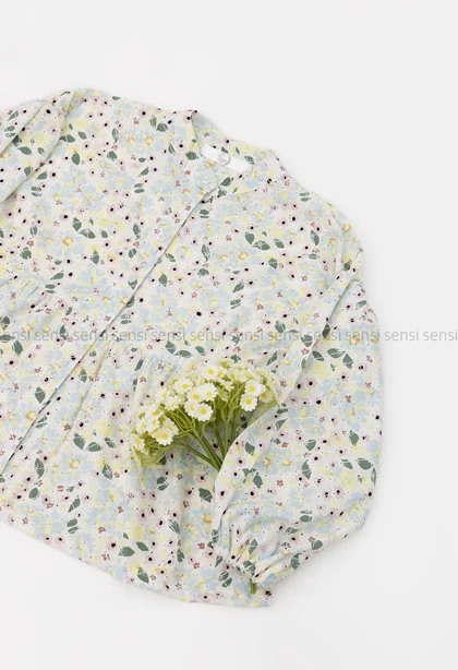 شومیز لینن ایتالیایی خامه دوزی کد1002770