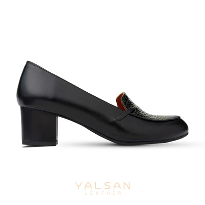ست کیف و کفش زنانه چرم یلسان مدل هیوار کد 915-KELARA-MRV