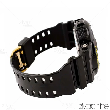 ساعت جی شاک GA-100CM مردانه دو موتوره مشکی طلایی 102719