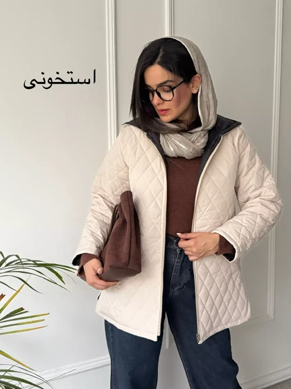 کاپشن زنانه کلاهدار آستردار ونوس **