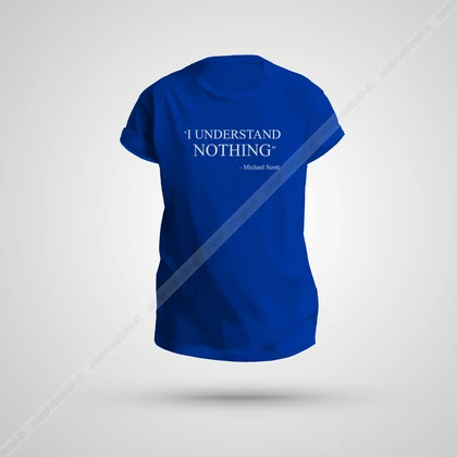 تیشرت Office طرح Nothing