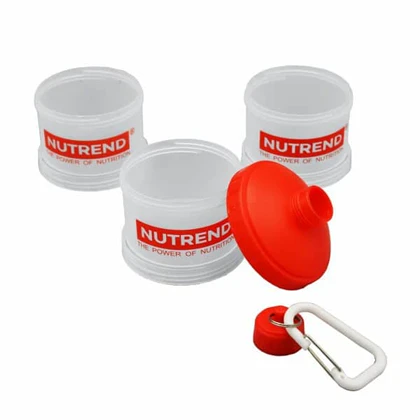 جا قرص و پودر نوترند سه تیکه مدل NUTREND ظرفیت 410 میلی لیتر
