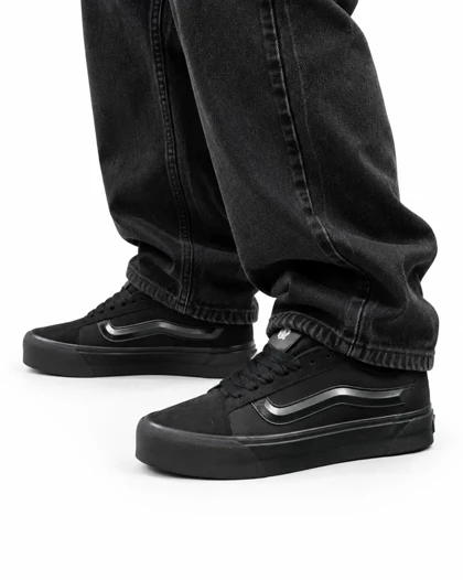کفش کتانی مردانه و بزرگ پا مدل ونس اولداسکول مشکی Vans oldskool