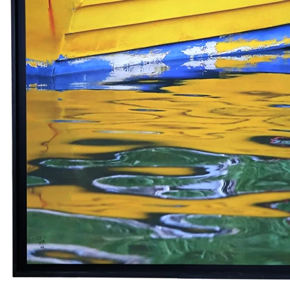 تابلو عکس رضا کیانیان طرح سطوح در آینه