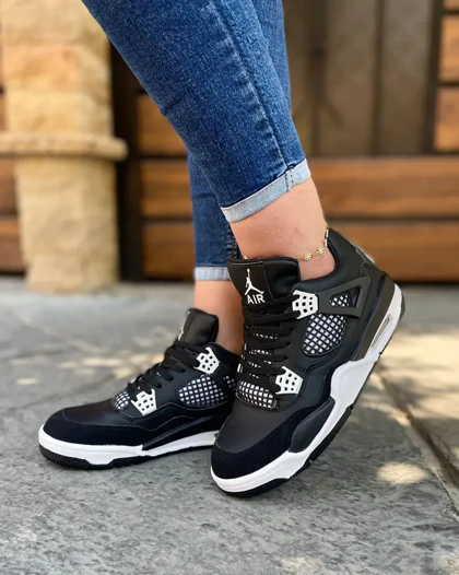 کتانی زنانه ورزشی نایکی جردن 4 (برند کاپلان)