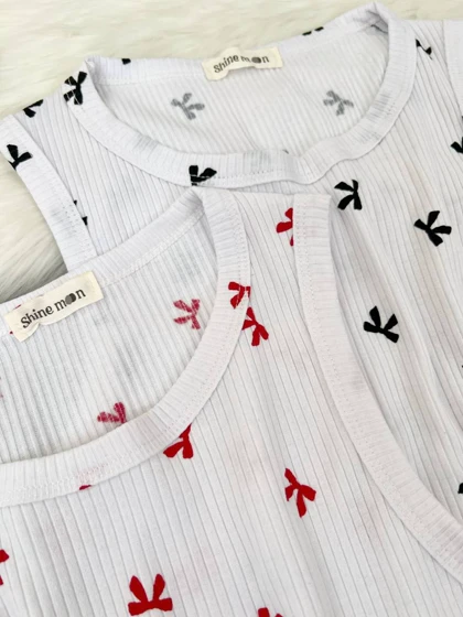 تاپ چاپ قلب و پاپیون کرکره ای کد 5026