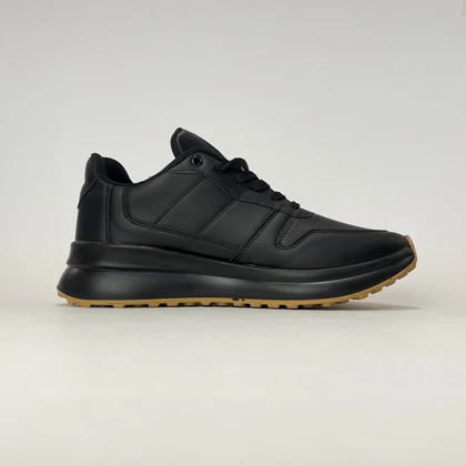 کفش روزمره مردانه اکو مشکی زیر نسکافه