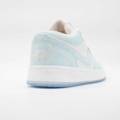 کتانی نایک جردن سفید آبی کد 6078