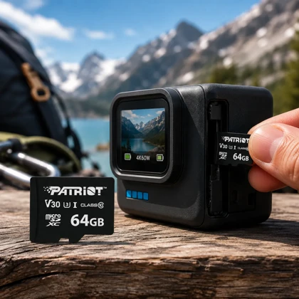 کارت حافظه میکرو اس دی پاتریوت Patriot مدل VX Series ظرفیت 64 گیگابایت