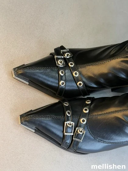 705 - نیم بوت دوسگک پنجه استیل 705