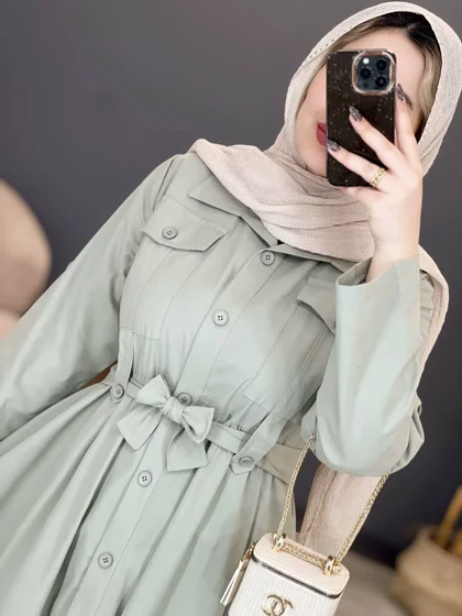 1175- مانتو مزونی شانی