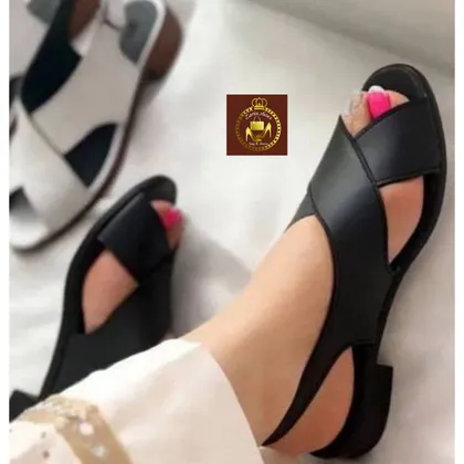 صندل زنانه پشت‌باز و جلو باز F 189