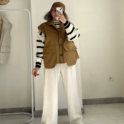 وست چهارفصل دخترانه مدل لیونا