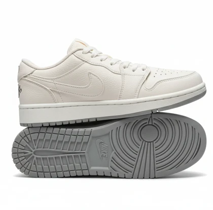 کفش کتانی نایک ایر جردن تمام سفید کد 295012