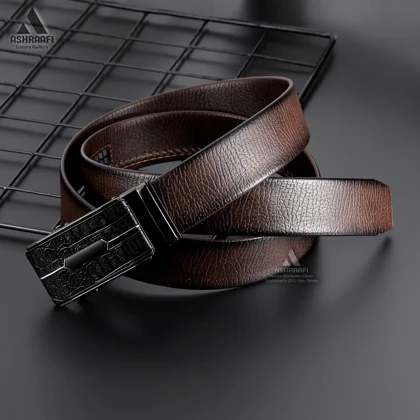 کمربند مردانه ریلی Leather Ratchet Belt BL98
