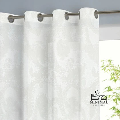 پرده آماده حریر کتان