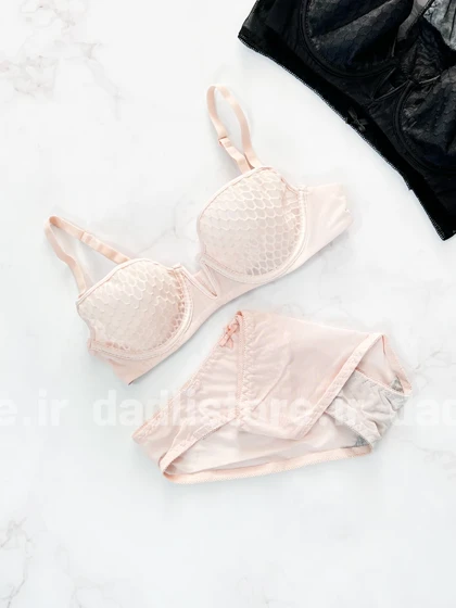 ست شورت و سوتین تور و دانتل فنر دار فانتزی