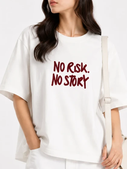 تیشرت باکسی - No Risk