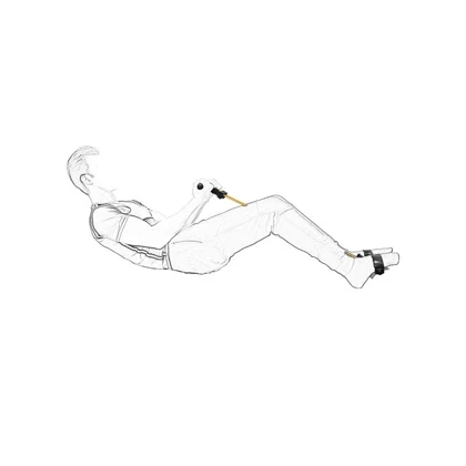 کش ورزشی رادیس فیت مدل ضربدری X String مشکی