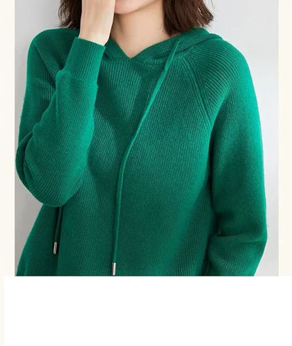 هودی بافت گپ زنانه کلاه دار وارداتی