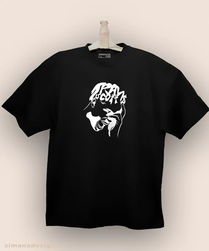 تیشرت لش مردانه و زنانه طرح تراویس اسکات کد 991