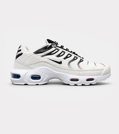 کتانی Nike Air Max Plus TN Ultra مدل 9664 سفید مشکی، جسور و خیابانی