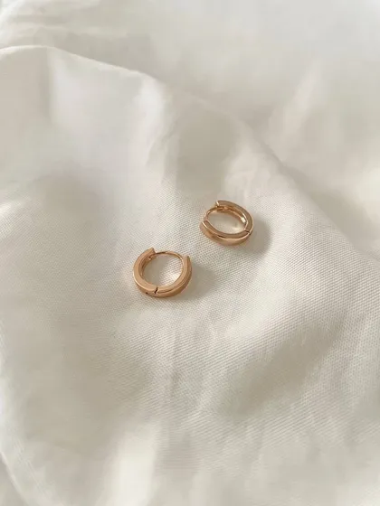 گوشواره حلقه‌ای ساده