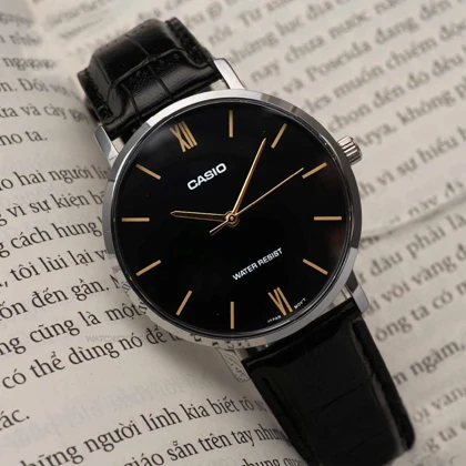 ساعت مچی مردانه کاسیو اصل مدل MTP-VT01L-1B