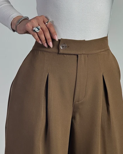 شلوار بگ تک دکمه  کد 200286