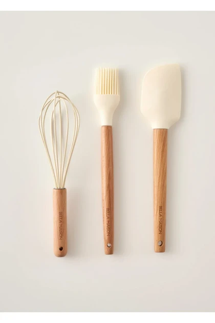 ست شیرینی‌پزی Bella Maison مدل My Kitchen سرامیک - کرم